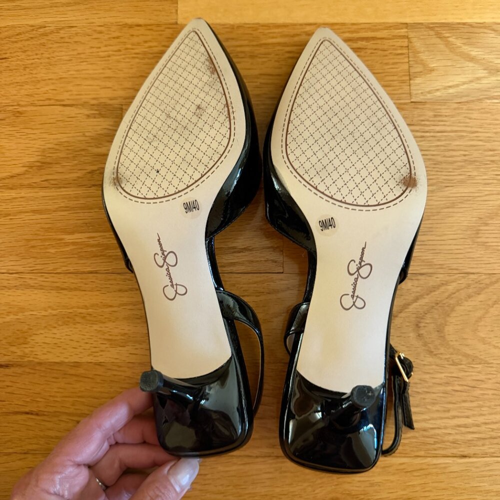 Jessica Simpson Ippie Slingback Pump Size 9M - Picture 11 of 11